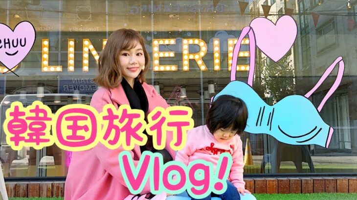 【Vlog】韓国旅行~前半~おすすめご飯屋さんや買い物【ホテル・東大門・弘大】