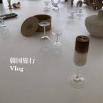 【Vlog】韓国旅行【カフェ巡り】한국여행