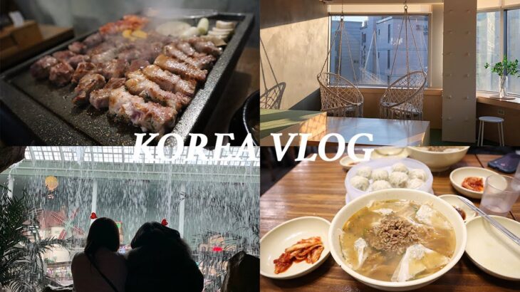 【Korea Seoul Vlog #1】規制前、最初で最後の韓国旅行Vlog (JP/ENG)・한국여행・ロッテワールド・弘大・明洞