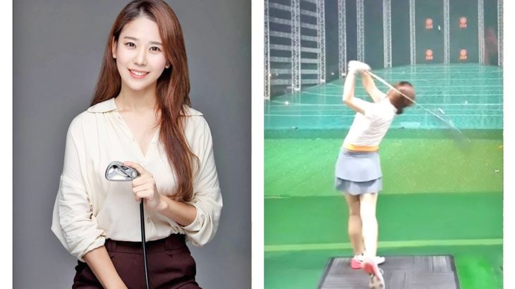 김수현 프로  Kim Su Hyun キム・スヒョン韓国女子プロゴルファーSLOW MOTION SWING SPECIAL!!!
