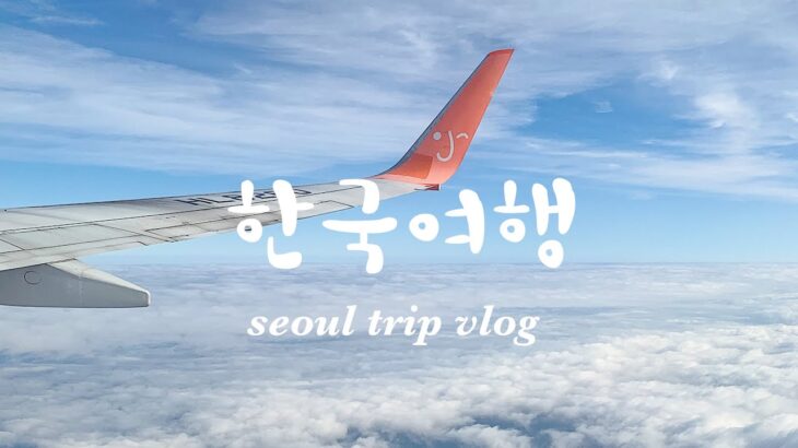 【Vlog】 韓国旅行 🇰🇷ソウル［Seoul trip #1 ］ホンデ/カフェ巡り/雑貨/クリスマス🎄