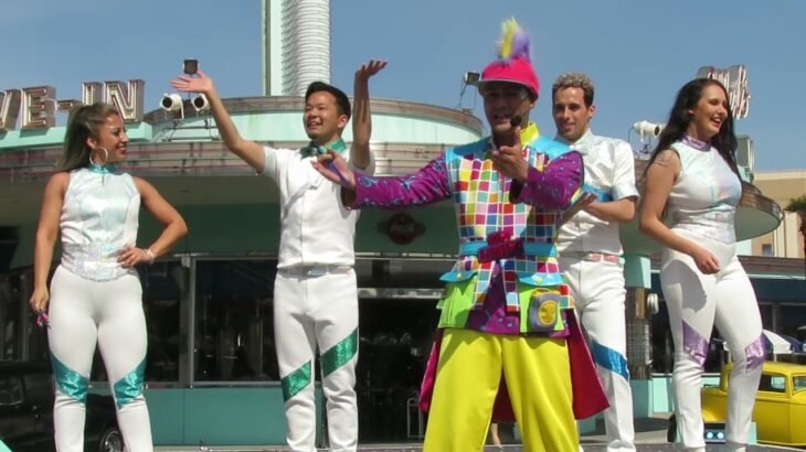 20周年のUSJとNijiUがコラボした新曲「FESTA」に乗って全力ダンスで祝おう！NO LIMIT TIME～POPのウルトラ・スペシャルバージョン～2021.4.15。