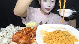 BTS縛りで韓国料理大食いする【ASMR/咀嚼音/大食い/モッパン】