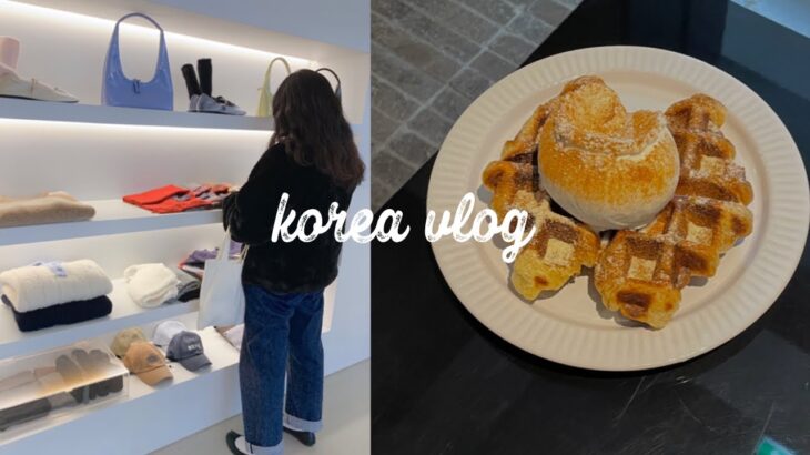 【韓国vlog】ひとり趣味を楽しむ時間 可愛い洋服屋さん巡りの1日🌿한남동에서 보내는 하루