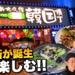 【韓国料理】新大久保に「韓国横丁」が誕生！！韓国人が楽しみ方解説！オススメ、混雑度、雰囲気、システムはどんな感じ？？行く前に予習必須！【モッパン】
