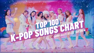 (TOP 100) K-POP SONGS CHART | JANUARY 2022 (WEEK 4)