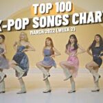 (TOP 100) K-POP SONGS CHART | MARCH 2022 (WEEK 2) (4K)