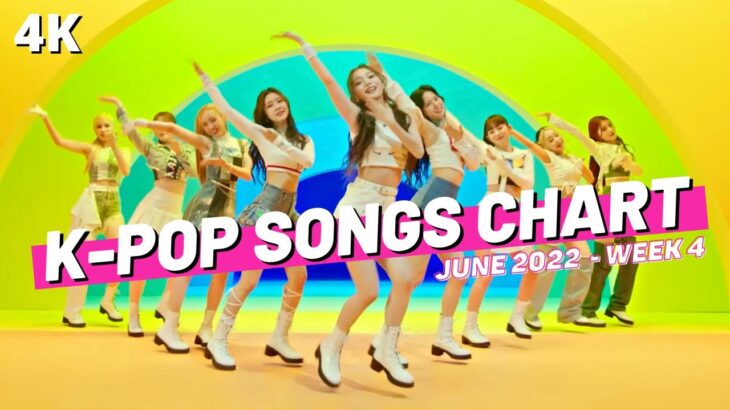 (TOP 100) K-POP SONGS CHART | JUNE 2022 (WEEK 4)