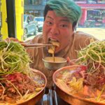【大食い】韓国🇰🇷で超人気プルコギ店の料理をひたすら食べまくる大食いチャレンジをしてみた結果…🍖