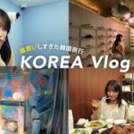 【vlog】３年ぶりに韓国旅行行ったら爆買いしすぎた🇰🇷 韓国で絶対に行く洋服屋さんやおすすめのご飯屋さんも紹介するよ〜💜【DAY1】