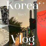 Korea vlog🇰🇷 韓国旅行1日目/出国時のハプニング/新築ホテル/弘大ホンデカフェ