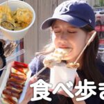 【チートデイ🍚🍚】爆食！新大久保の屋台で韓国料理食べ歩き🍽🇰🇷