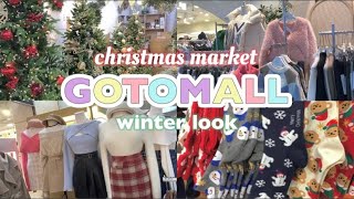 🇰🇷🎄韓国旅行で冬服ショッピングなら🤍高速ターミナルでお買い物/ニット1000円/クリスマスマーケット/韓国vlog