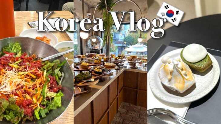 ENG)【韓国旅行vlog】韓国ひとり旅🇰🇷ヨンナムドン＆ホンデのアートなカフェ | 広蔵市場でひとりご飯 | KOREA VLOG ②