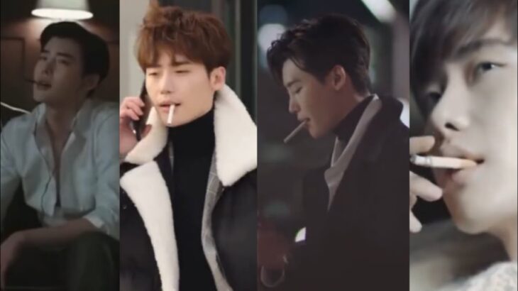 How can this guy is sexy and attractive at the same time | Lee jongsuk smoke’s  compilation