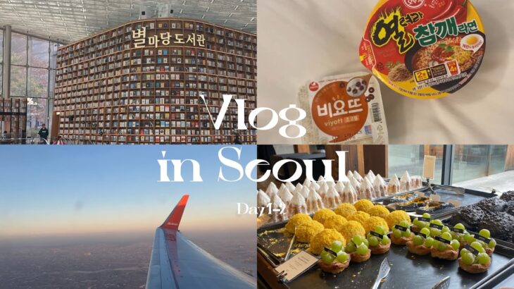 【韓国Vlog】初めての韓国ひとり旅行 Day1-2🇰🇷 / 4泊5日 / 安国 / 高速ターミナル / 漢江