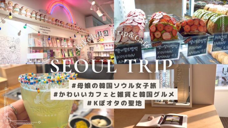 【旅Vlog】母娘の韓国ソウル旅1日目 | ソウルの森 | 東大門 | 明洞の滞在ホテル紹介｛SUB｝