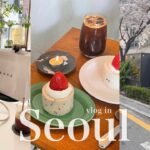 Seoul vlog)友達とソウル旅行🌸ep.1 韓国での購入品紹介👖/カフェ巡り/春物ショッピング