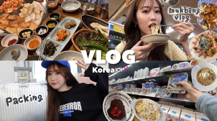 【Vlog】無計画なのに大充実しまくった韓国旅行✈️🇰🇷💕月２回韓国に行く私のおすすめスポット大紹介！パッキング、買い物、カフェ☕️💸