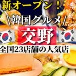 【新オープン‼️】全国23店舗の韓国料理店人気の理由！コスパが韓国現地を超えていた！市場/シジャン