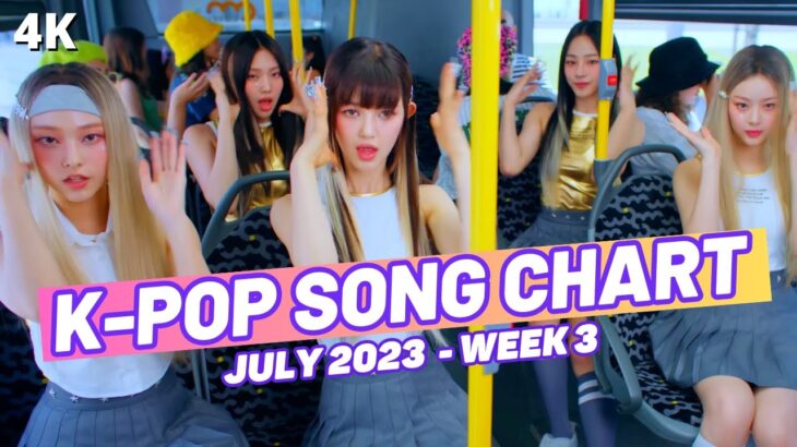 (TOP 100) K-POP SONG CHART | JULY 2023 (WEEK 3)