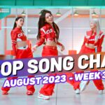 (TOP 100) K-POP SONG CHART | AUGUST 2023 (WEEK 3)