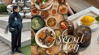【vlog】5年ぶりの韓国旅行、人気のカフェ巡りに買い物したり、ゆっくり美術館に寄ったり、カンジャンケジャンにサンナッチ、ソルロンタンなど