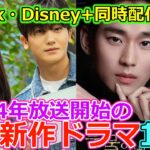 2024年1月から配信開始の新作韓国ドラマ１０作品🌟Netflix・Disney+同時配信もあり🌟人気俳優目白押し🌟チェックしないと損!!