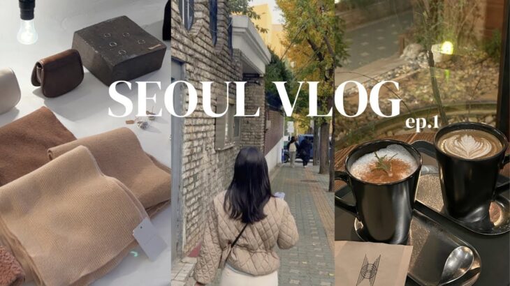 〈Vlog〉4泊5日の韓国旅行ep.1🇰🇷韓国に2年住んだ私の自由気ままな韓国旅✈️ショッピング.韓国カフェ.韓国料理🌼