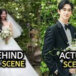 Kim soo hyun and Kim jiwon queen of tears behind the scene | pren up and wedding scene off camera
