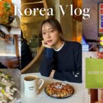 【韓国vlog】飲んで食べてとにかく満喫した韓国旅行🇰🇷✈️ 韓国料理 | カフェ | 購入品紹介