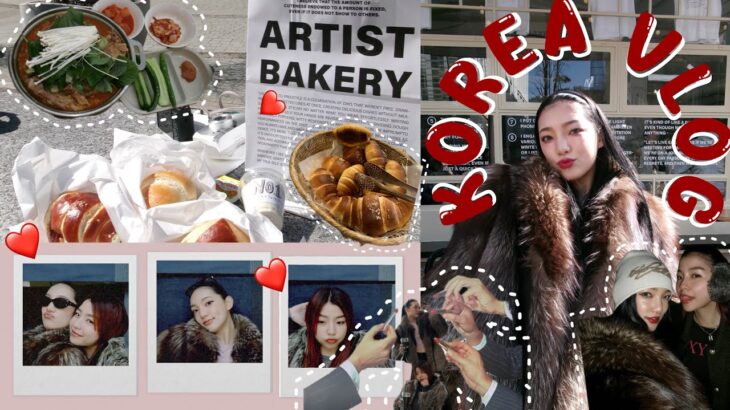 【vlog】2泊3日の韓国旅行✈️🇰🇷買い物して、食べて、呑んで、語り明かす女子旅❤️