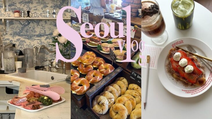 【Seoul Vlog】大好きな妹と2泊3日の韓国旅行🇰🇷Day2-3🎀 狎鴎亭ロデオ|高速ターミナル|東大門|弘大
