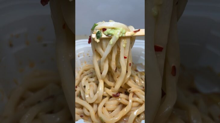 cool mayonnaise udon noodles #asmr #koreanfood