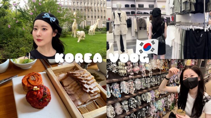 【vlog】美容も買い物もご飯も大満喫2泊3日韓国旅行✈️🇰🇷おすすめ韓国料理・スポットも紹介🤍