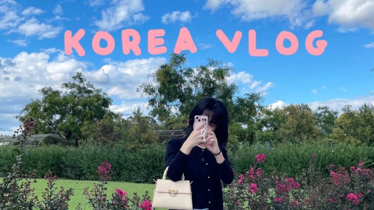 【韓国VLOG】思いつきで飛び立った秋のソウル一人旅✈️食べて飲んで喋って、大満足の3泊4日