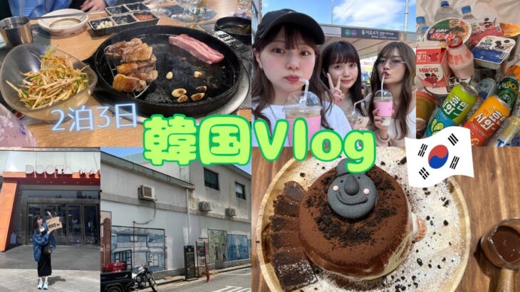 【Vlog】久しぶりの韓国！2泊3日満喫女子旅🇰🇷