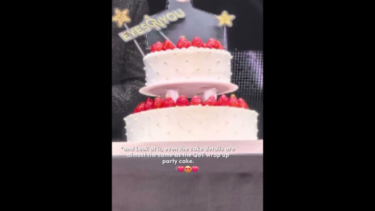 Baekhong’s cake 😍 キム・ジウォン キム・スヒョン 涙の女王 ชนีแห किम जी 김수현 김지원 눈물의 여왕 queenoftears Kimjiwon Kimsoohyun