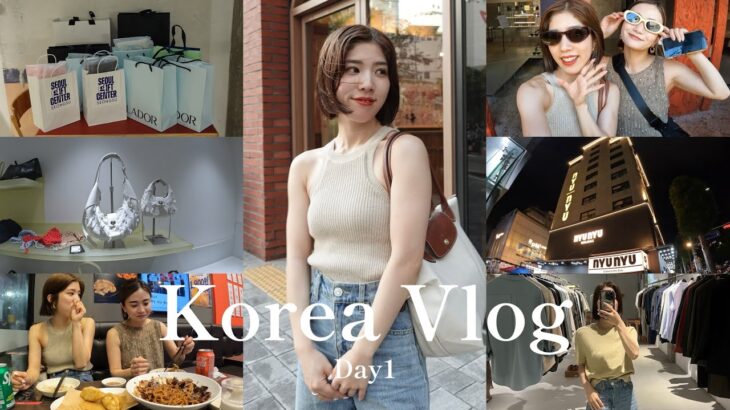 【韓国Vlog】2泊3日女子旅🇰🇷朝の5時までショッピング三昧💚ソンス|東大門【爆買い】【9月】