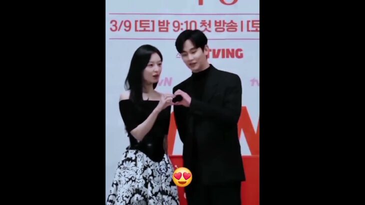 Kimjiwon & Kimsoohyun’s awkward moments 😮‍💨 キム・ジウォン キム・スヒョン 涙の女王 किम जी 김수현 김지원 눈물의 여왕 queenoftears