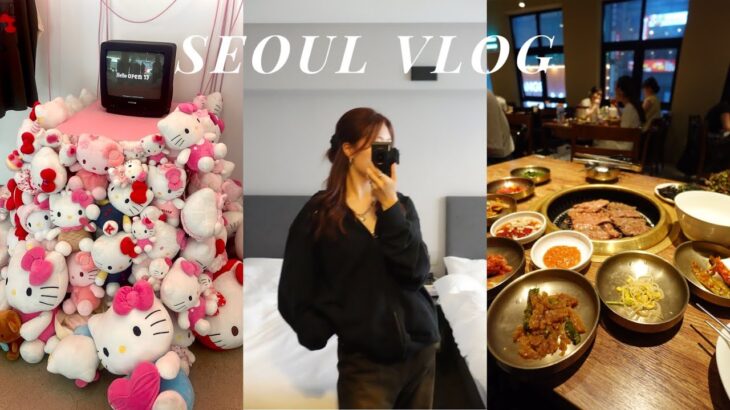 【韓国vlog】2泊3日の韓国大好きウォンナの旅