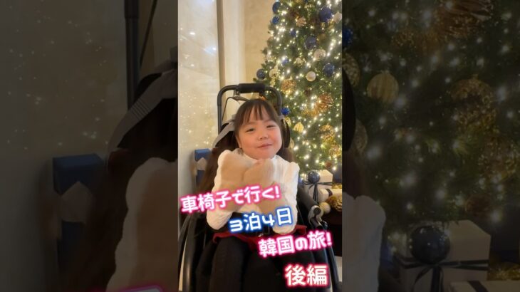車椅子で行く韓国の旅！後編 #韓国旅行 #車椅子旅行