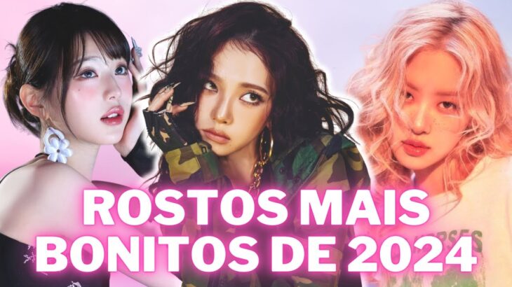 K-POP Idols 100 ROSTOS MAIS BONITOS DE 2024