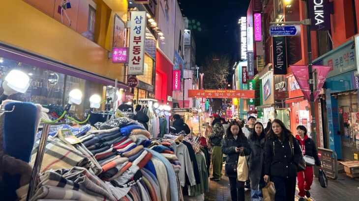 【韓国現地LIVE‼️】韓国現地明洞ライブ!1月韓国旅行✈️日曜賑わう明洞South Korea Trip Q&A In Myeongdong