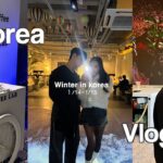 【Seoul Vlog】１泊２日冬の韓国旅行🇰🇷✈️　聖水（ソンス）江南（カンナム）の人気cafeを巡る/ 韓国人が集まる人気スンドゥブのお店/korea,seoul,food,cafe,fasion