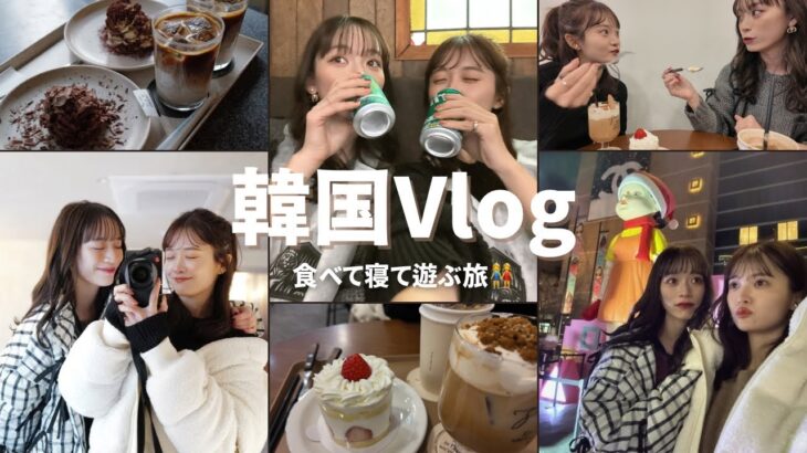 【韓国Vlog】8年目の親友と行く旅行ってこんなもん👭🇰🇷