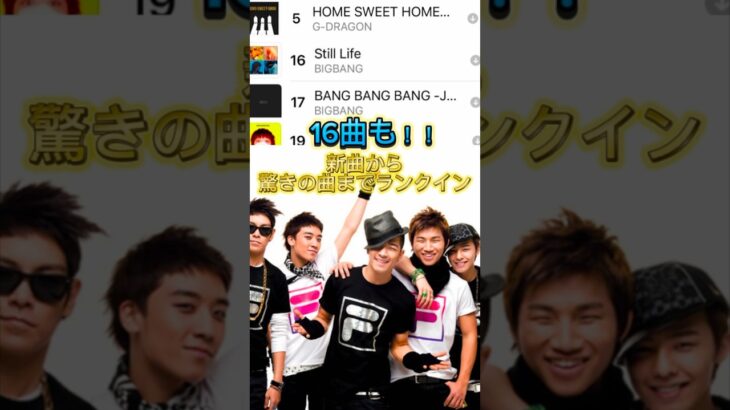 2025年にBIGBANGが韓国の音楽ランキングで大暴れする #kpop #韓国 #gdragon #bigbang #shorts #テソン #ジヨン #ビッグバン #taeyang #スンリ