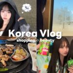 【Vlog】念願の女子2人旅in韓国🇰🇷✈️カフェ､雑貨屋さん､ショッピング🛍人生初の美容施術も🧖🏻‍♀️✨️