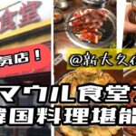 【超人気】【新大久保グルメ】セマウル食堂で絶品韓国料理を堪能！