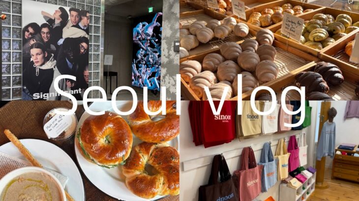 【韓国vlog】2泊3日の韓国旅行❄️/ARTIST BAKERY/London Bagel/BTSグクも訪れたサムギョプサル/安国 聖水 新沙 狎鴎亭 東大門/陳玉華ハルメ元祖タッカンマリ